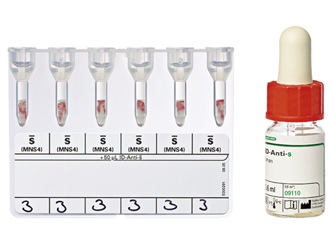 Bio-Rad_50340_09110_Test of Antigen s ID-Card s, Test Serum ID-Anti-s