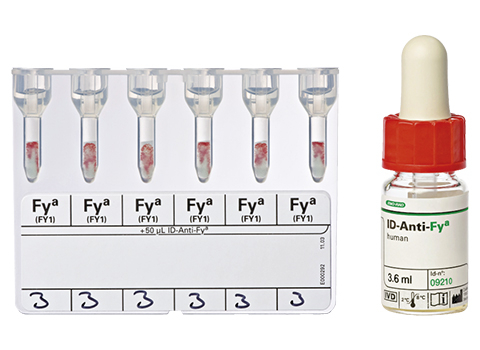 Bio-Rad_50350_09210_Test of Antigen Fya ID-Card Fya, Test Serum ID-Anti-Fya